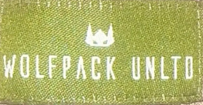 WOLFPACK UNLTD "BOLD STATEMENT" HEAVYWEIGHT OVERSIZED S/S TEXT LOGO | CLAY BROWN