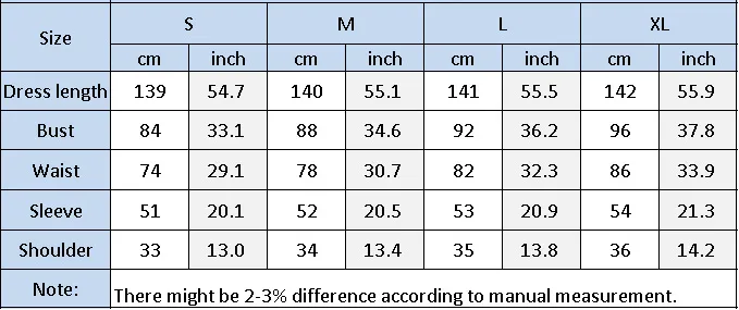 Women Long Sleeves V Neck Fall Long Dresses