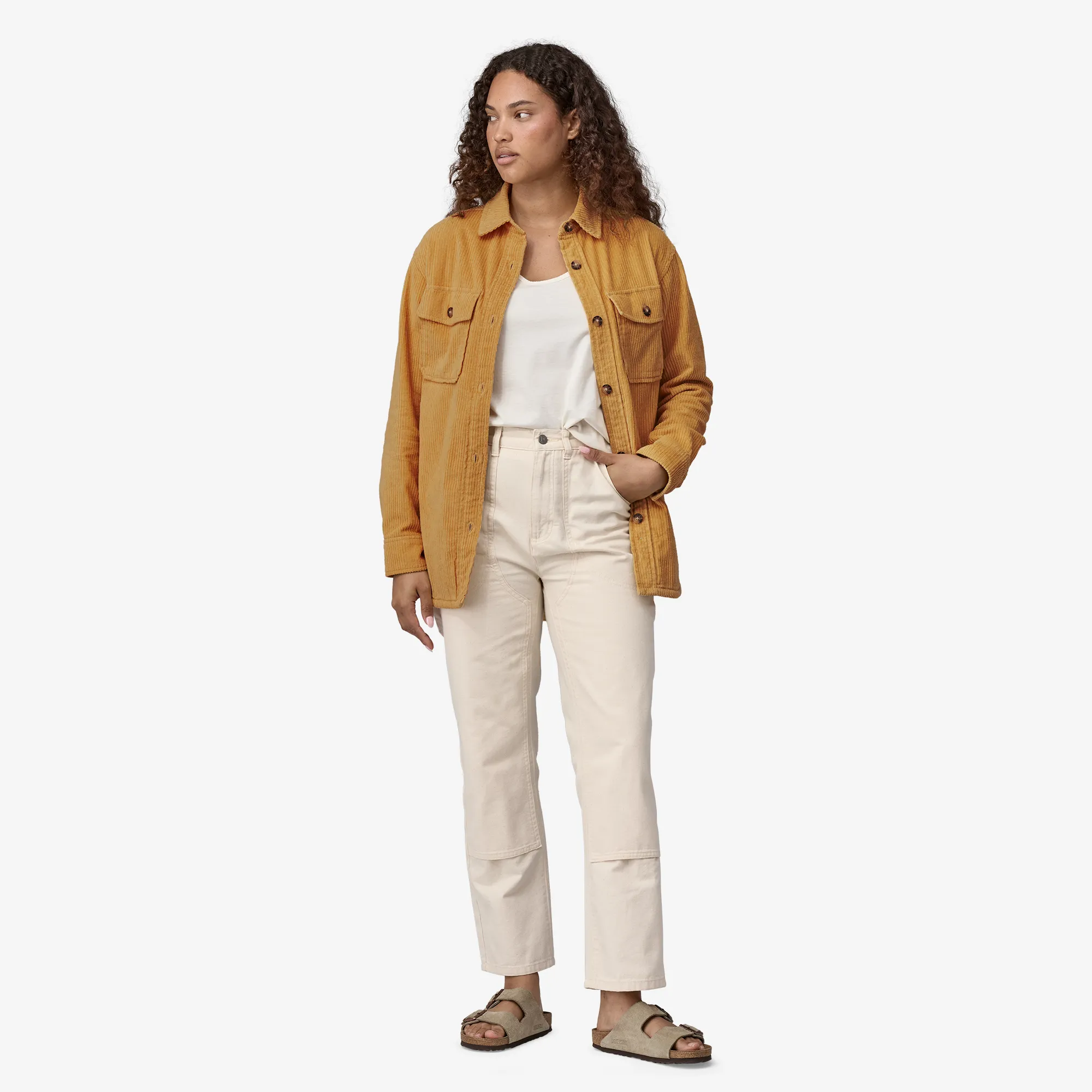 Women's Corduroy Overshirt Jacket