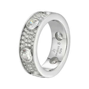 Women's Edgy Band Ring