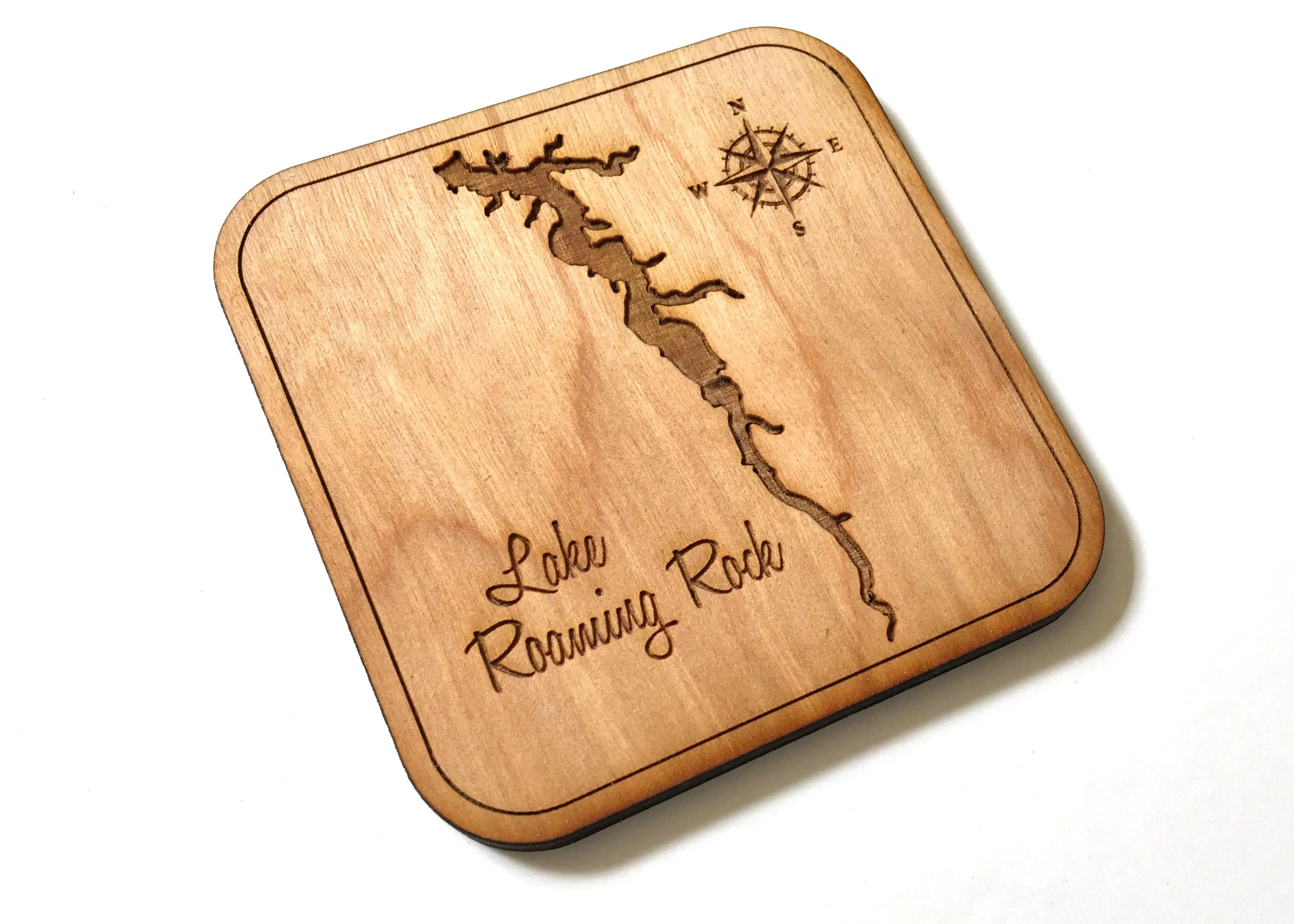 Wood Coasters - Lake Roaming Rock, Ohio
