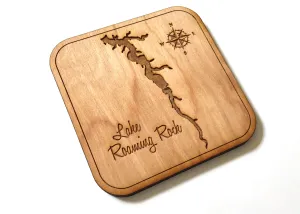 Wood Coasters - Lake Roaming Rock, Ohio