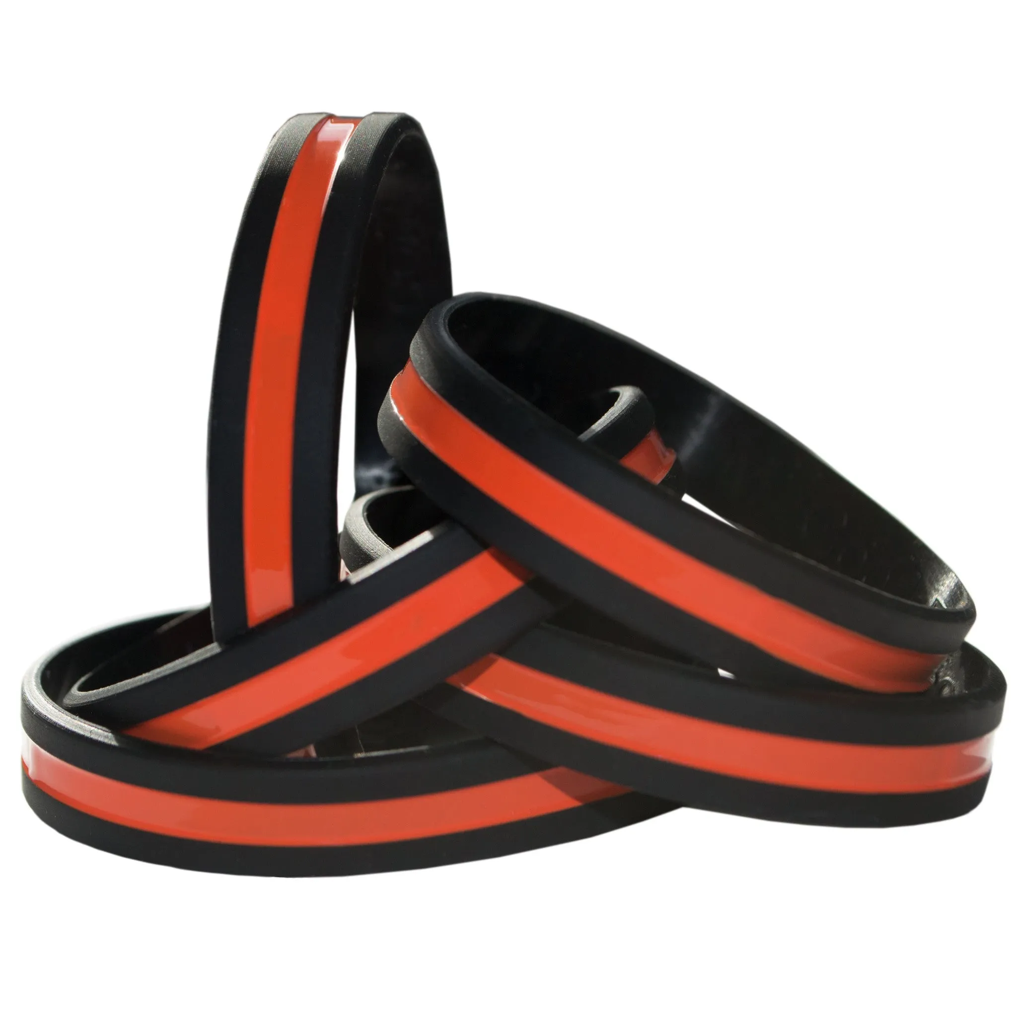Wristband Thin Orange Line