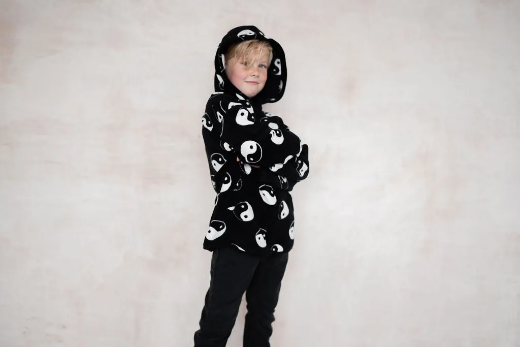 YIN YANG POLAR FLEECE KIDS HOODY