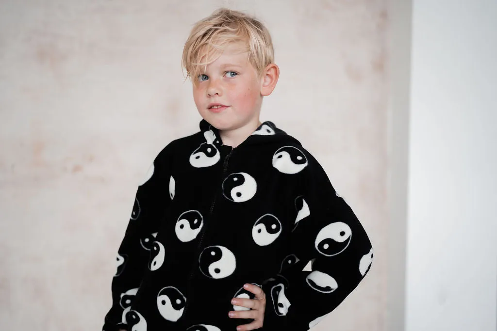 YIN YANG POLAR FLEECE KIDS HOODY