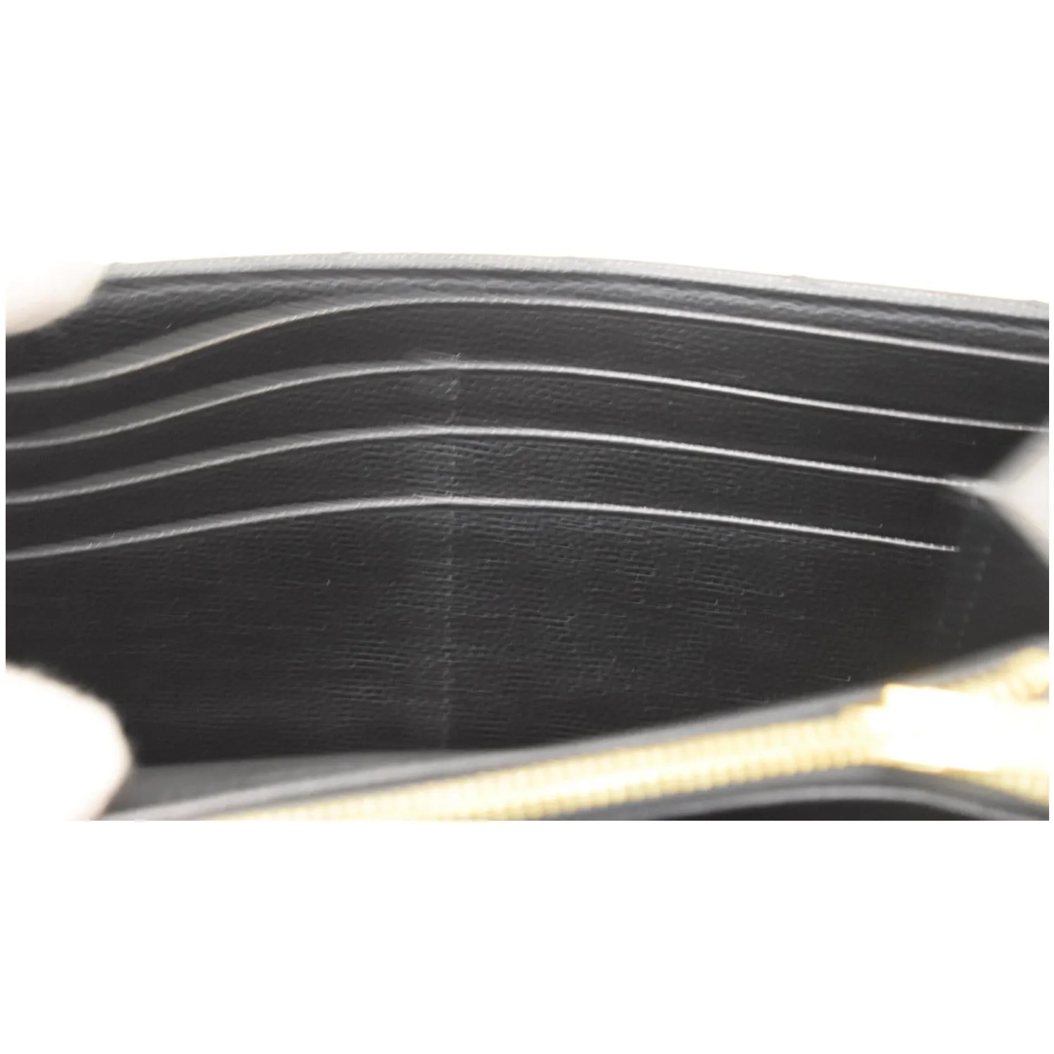 YVES SAINT LAURENT Large Grain De Poudre Wallet Black