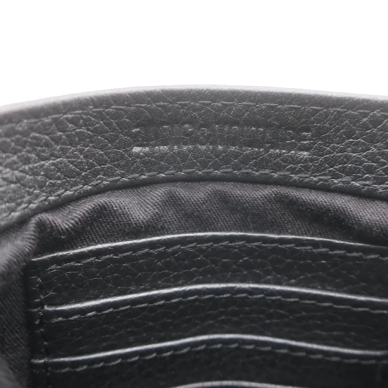 Zadig & Voltaire Rock Phone Pouch Black Leather Mini Crossbody Bag NEW