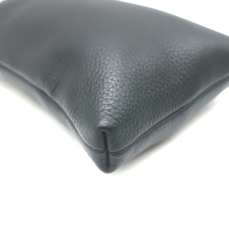 Zadig & Voltaire Rock Phone Pouch Black Leather Mini Crossbody Bag NEW