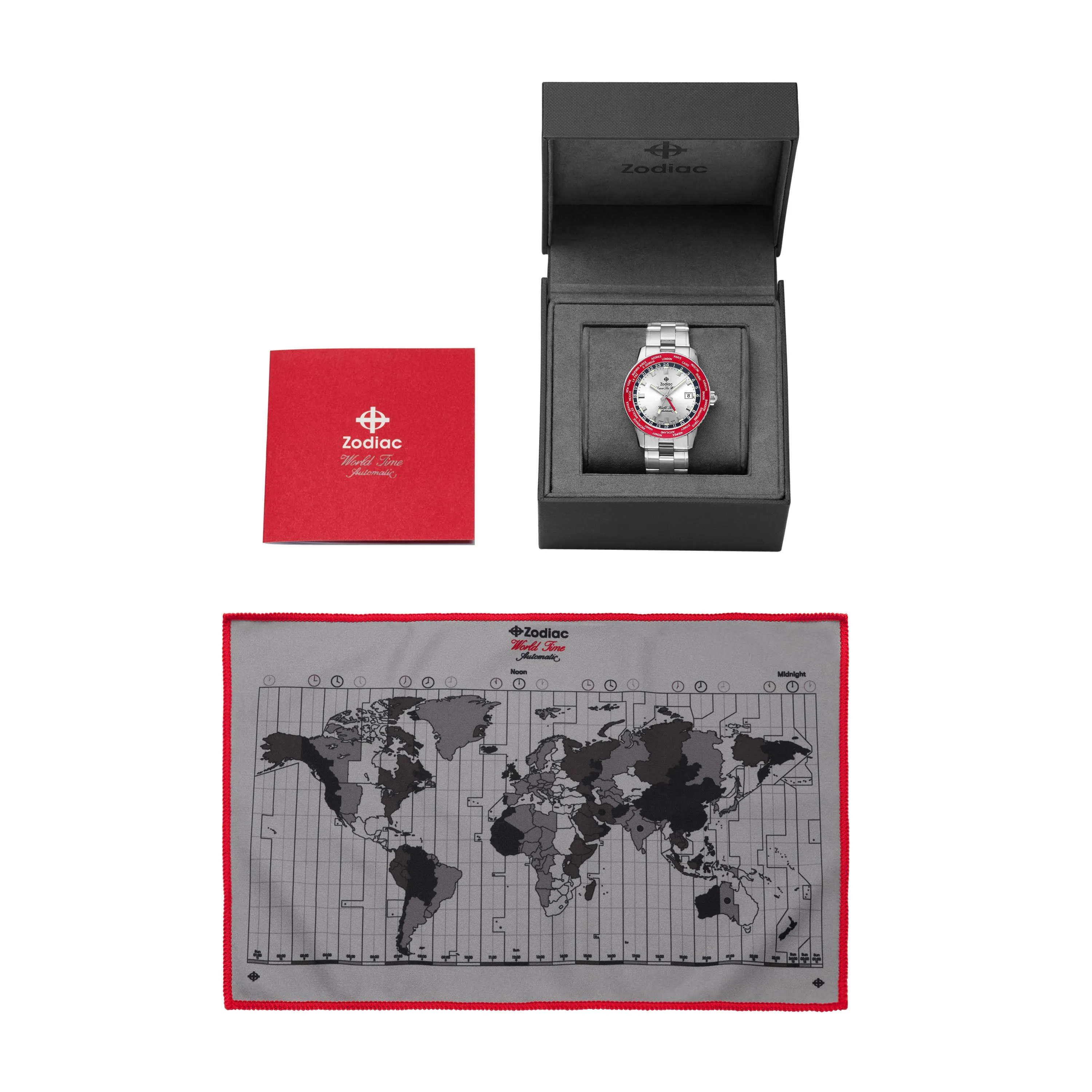 Zodiac Super Sea Wolf World Time Limited Edition ZO9410