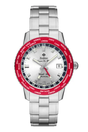 Zodiac Super Sea Wolf World Time Limited Edition ZO9410